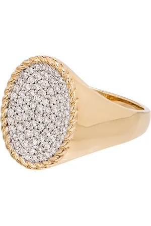 YVONNE LÉON Bague en 18ct ornée de diamant