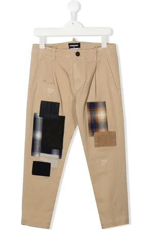 Dsquared2 Pantalon chino à détail de patch