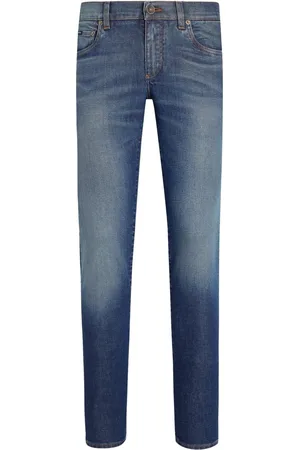 Dolce & Gabbana Jean à détail de logo