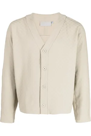 Off-Duty Cardigan Lais à logo brodé