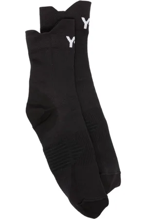 Y-3 Chaussettes à logo en intarsia