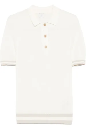 ELEVENTY Polo en maille à design nervuré