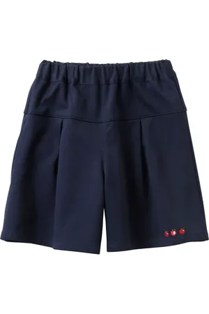 Familiar Short en coton à motif brodé