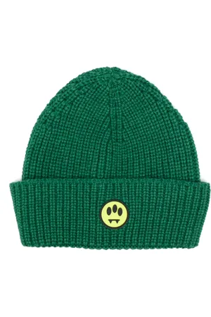 BARROW Bonnet en maille à patch logo