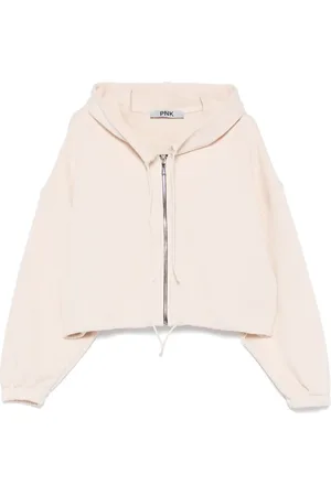 PNK Hoodie crop en coton