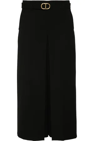 Twin-Set Pantalon à taille ceinturée