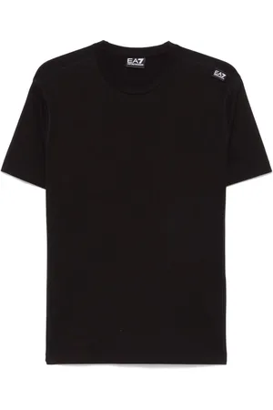 EA7 T-shirt à logo appliqué