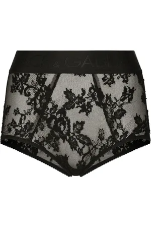 Dolce & Gabbana Culotte en dentelle à taille haute