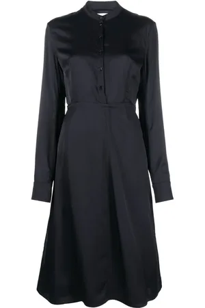 Jil Sander Manteau mi-long à design sans col