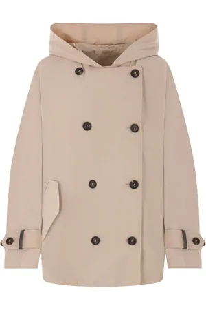 Brunello Cucinelli Parka en taffetas
