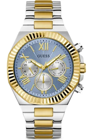 Guess Montre à quartz 44 mm en acier inoxydable