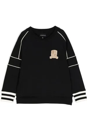 Emporio Armani Sweat à détail de patch