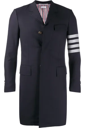 Thom Browne Pardessus à 4 bandes signature