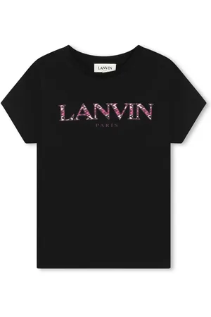 Lanvin T-shirt en coton à logo imprimé