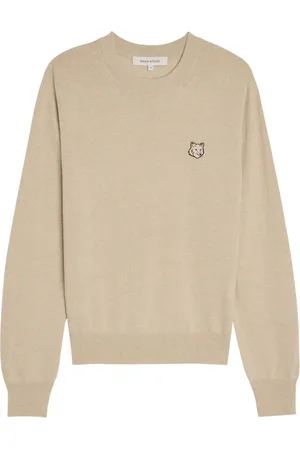 Maison Kitsuné W Bold Fox Head Patch Regular Jumper
