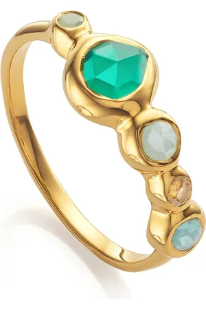 Monica Vinader Bague Siren en 18ct