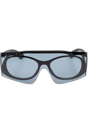 Alexander McQueen Lunettes de soleil à monture bicolore