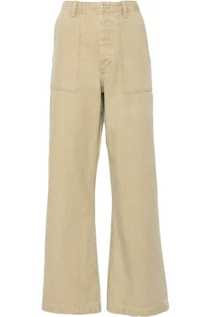 R13 Pantalon ample à poches multiples