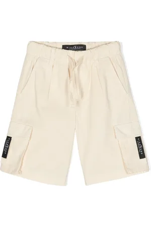 John Richmond Short en coton à patch logo