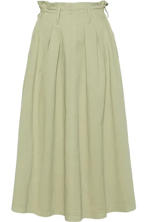 FORTE FORTE Jupe mi-longue évasée à taille haute