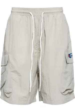Ground Zero Short cargo à logo imprimé