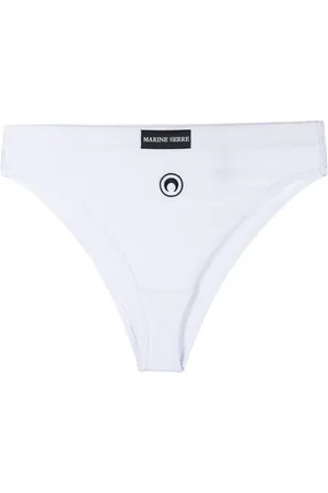 Marine Serre Culotte Crescent Moon en coton biologique