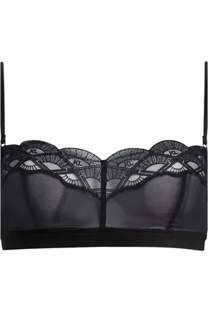 Karl Lagerfeld Soutien-gorge à logo brodé