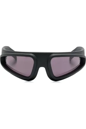 Rick Owens Lunettes de soleil à monture couvrante