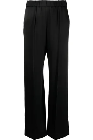 Jil Sander Pantalon ample à fini satiné