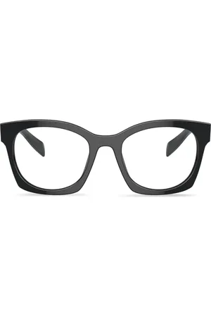 Prada Lunettes de soleil carrées à logo gravé