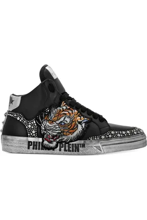 Philipp Plein Baskets Retrokickz Tiger