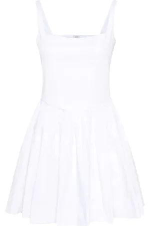 Maje Robe courte sans manches à design plissé