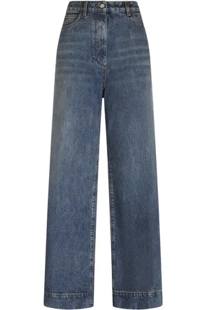 Etro Jean évasé à taille haute