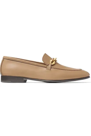 Jimmy Choo Mocassins en cuir verni Diamond Tilda