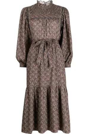 BONPOINT Robe mi-longue à fleurs