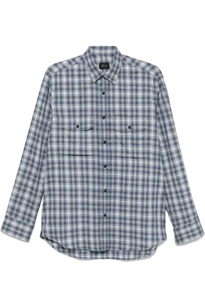 BRIONI Chemise à carreaux