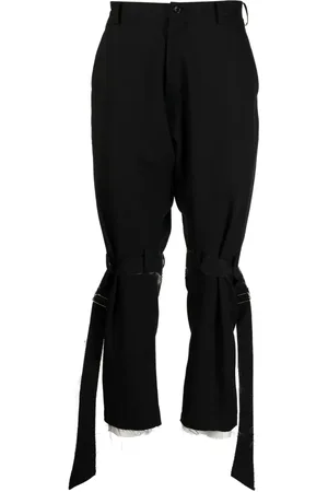 Sulvam Pantalon cargo en laine à bords francs