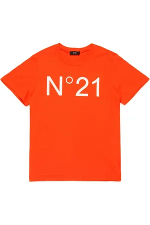 Nº21 T-shirt en jersey à logo imprimé