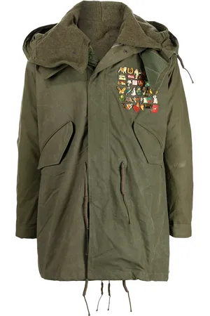 READYMADE Parka à détail de pins