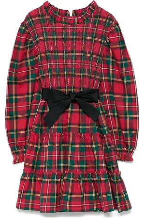 Ralph Lauren Robe en coton à carreaux