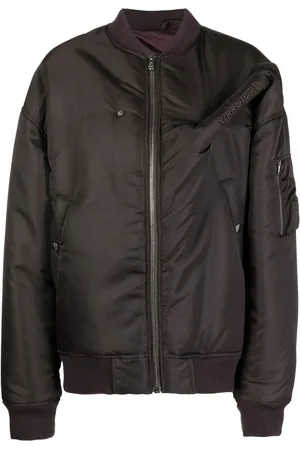 Y / PROJECT Veste bomber à logo brodé