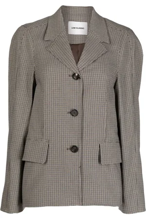 Low Classic Blazer oversize à carreaux