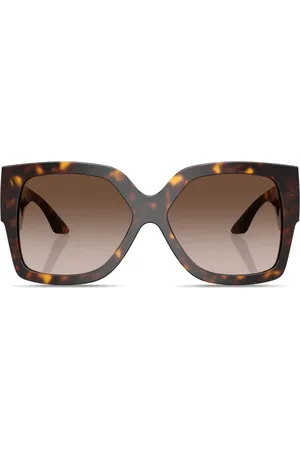 VERSACE Lunettes de soleil oversize à plaque Medusa