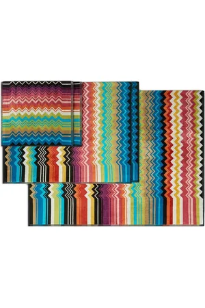 Missoni Lot de cinq serviettes Giacomo