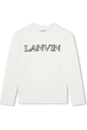 Lanvin T-shirt à logo brodé