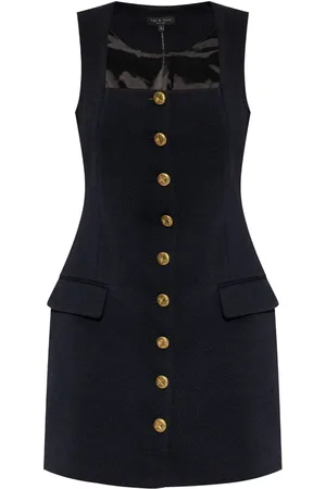 RAG&BONE Robe courte à boutonnière