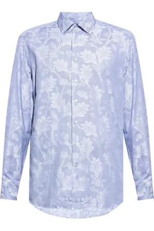 Etro Chemise en coton à fleurs