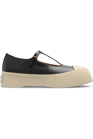 Marni Baskets en cuir Pablo à boucle