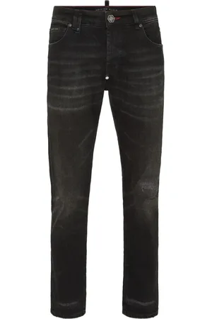 Philipp Plein Jean skinny à patch logo