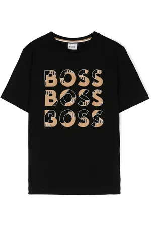 HUGO BOSS T-shirt en coton à logo imprimé